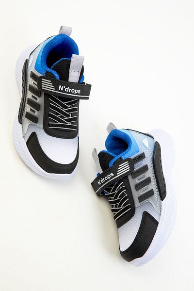 SOHO Schwarz-Marineblauer Kinder-Sneaker 20312