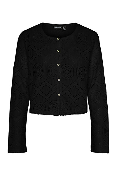 PIECES Cardigan Women Black