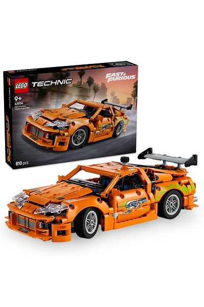 LEGO ®   Technic Fast and Furious Toyota Supra Mk4 42204 - 9+ Toy Model Building Set (810 Pieces)