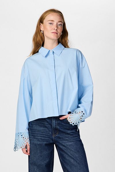 YAS. Shirt Women Clear Sky