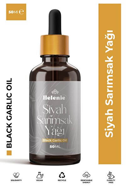 HELENİE Yoğun Yıpranmış Ve Aşırı Dökülen Saçlara Özel Kara Sarımsak Yağı 50 ml