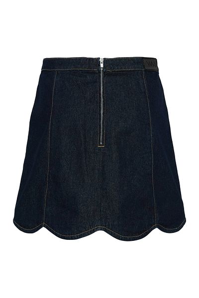 YAS. Etek Kadın Denim albastru închis