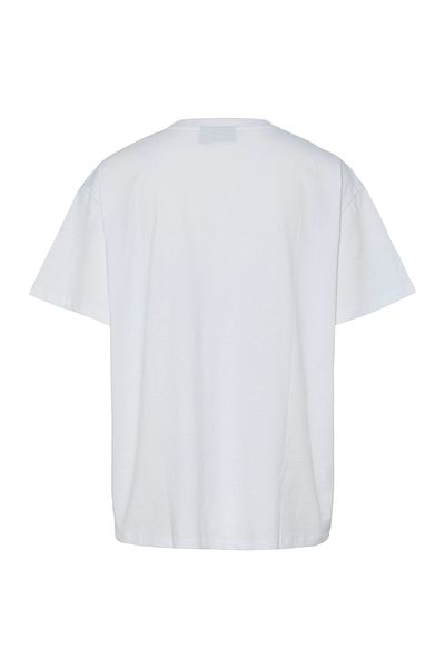 PIECES T-Shirt Kadın Hellweiß