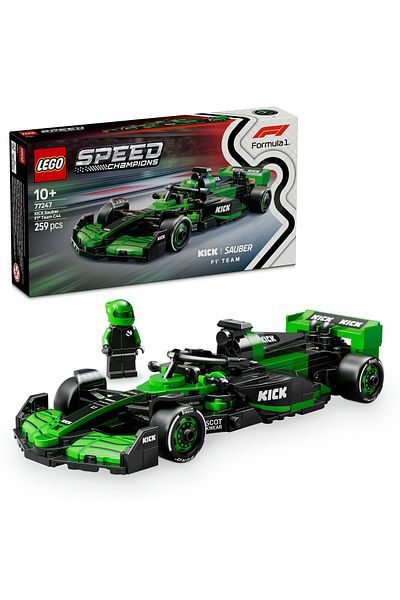 LEGO ®   Speed Champions Kick Sauber F1 ®   Team C44 Race Car 77247 - 10+ Toy Construction Set (259 Pr)