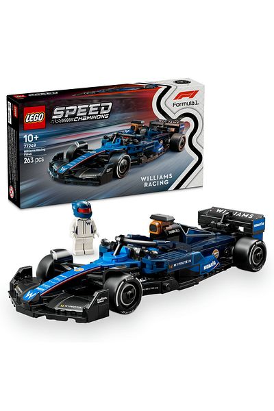 LEGO ®   Speed Champions Williams Racing Fw46 F1 ®   Race Car 77249 - 10+ Toy Construction Set (263 Pr)