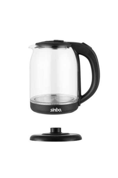 Sinbo Sk-8030 Wireless Glass Body Water Heater (Sk-7338)
