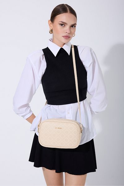 Fossil Beige Women's Shoulder Bag 05Fs22Y283
