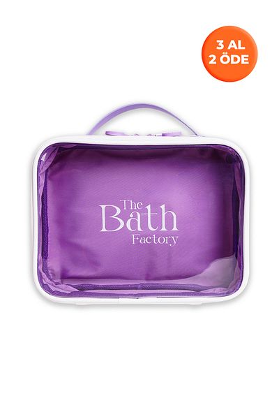 THE BATH FACTORY Cosmetics Travel Bag Large (23 X 20 X 6.5)