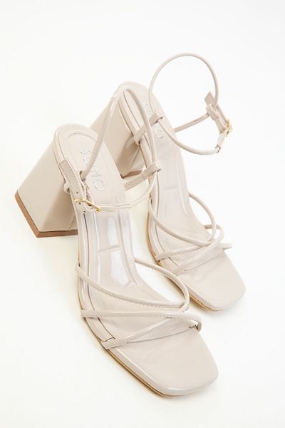 SOHO Klassische Damenschuhe mit Absatz aus Nerz-Lackleder 20325