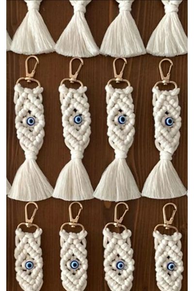 Sude Design Macrame Keychain 35 Pieces