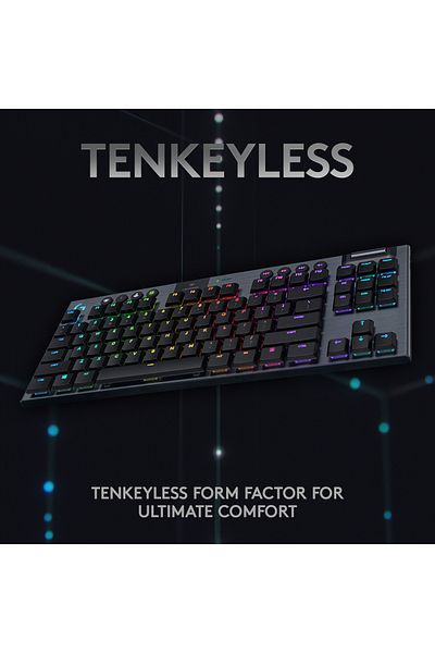 logitech G915 TKL كربون لاسلكي يعمل باللمس