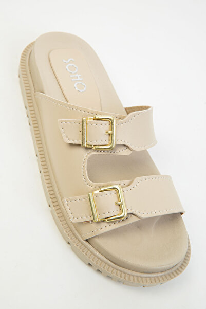 SOHO Papuci de damă bej 19193