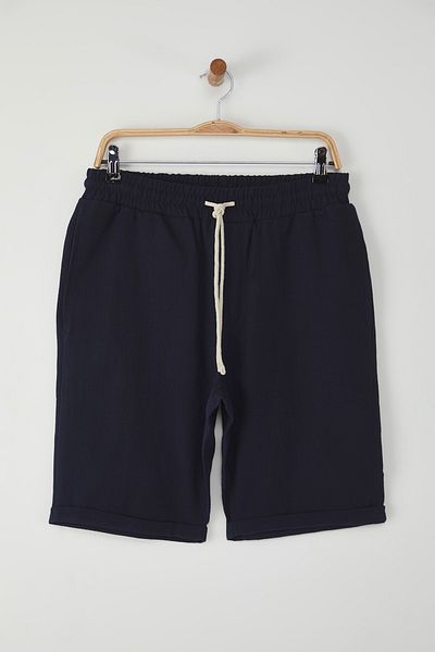 Trendyol Collection Navy Blue Regular Shorts & Bermudy Tmnss23Sr00030