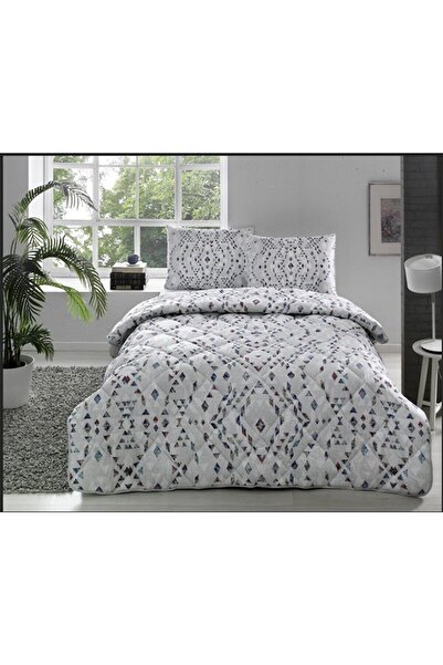 AKILLIELMA - ΣΕΤ ΠΑΠΛΩΜΑΤΑ JOAN RANFORCE Διπλό ΓΚΡΙ