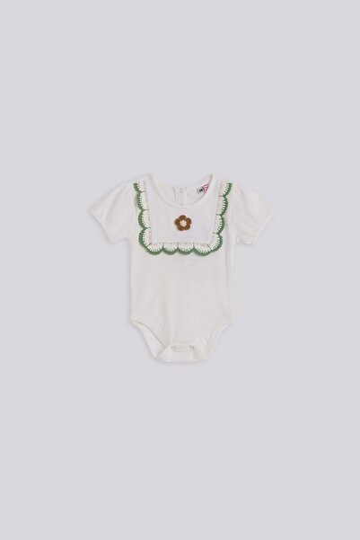 Layette BG Store Baby Girl Ecru Body