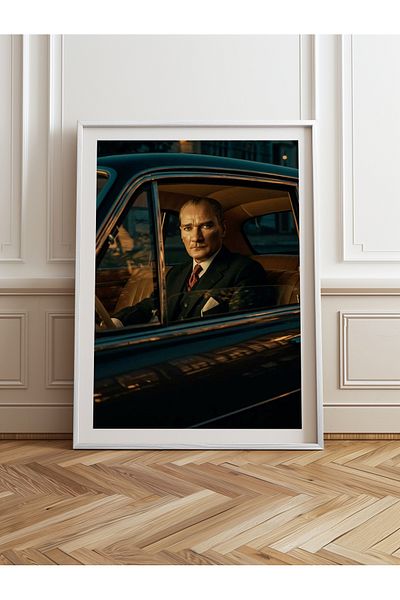 HOMEPACK Single Wooden Framed Painting One Piece Poster Painting Tk/10817