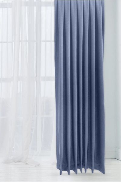 güzel teks. Linen Fon Curtain Single Wing 1X3 Close Battery