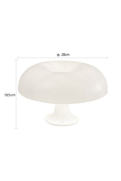 Choice usb plug white Classic Mushroom Table Lamp Modern Bauhaus Art Table Lamp Bedroom Bedside Lamp Danish