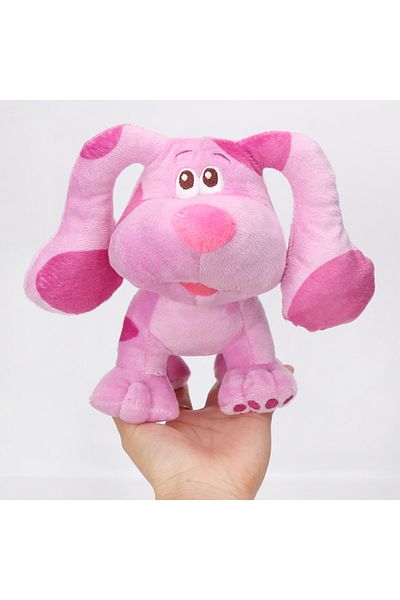 Choice Pink 18cm Blue's Clues & You! Beanbag Plush Doll Blue Pink Dog Soft Stuffed Toys Cute Christmas Plus
