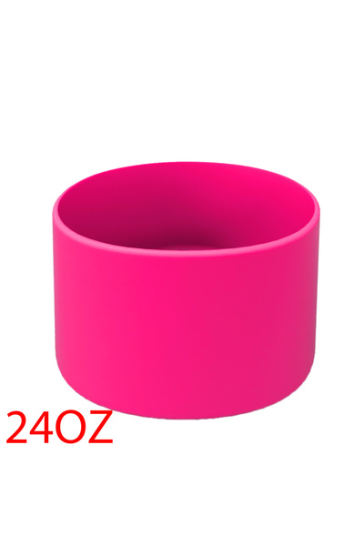 Choice rose-24oz Silicone Water Bottle Boot For Owala 24oz 32oz Anti-Slip Protective Sleeve Bottom Bumper P