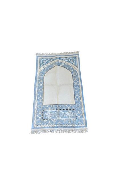 SLİCO Elegant Pattern High Quality Memory Foam Prayer Mat