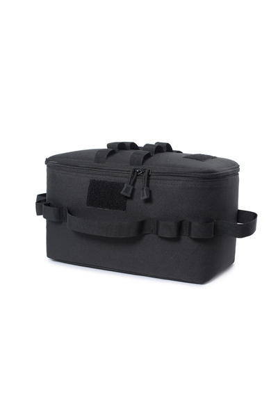 Choice1 حقيبة أدوات خارجية سوداء للتخييم، حقيبة تخزين خزان غاز، سعة كبيرة، عل...