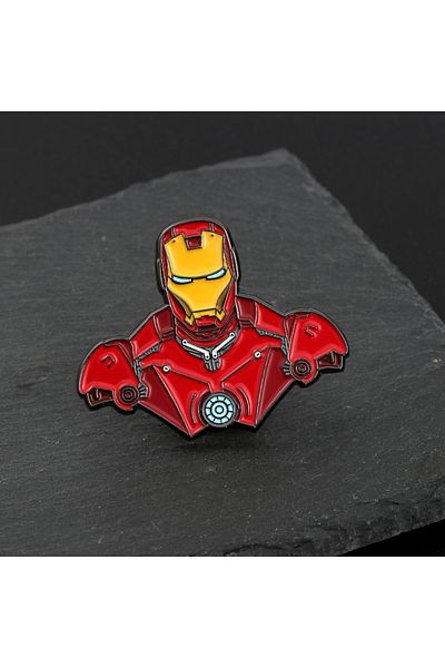 Choice Iron Man Brooches Marvel Avengers Enamel Pin Lapel Pins Gift Brooches Badges Iron Man Batman Brooch