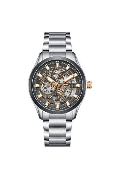 Slazenger SLAZENGER Men's Automatic Black Dial Watch - SL.9.2411.1.04