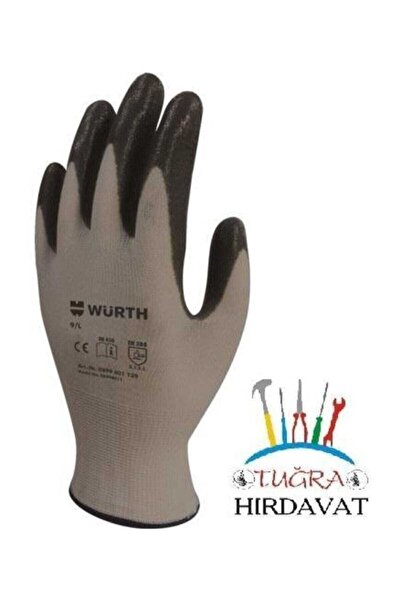 Würth Iş Güvenliği Eldiveni Mekanikçi Siyah No 9/l