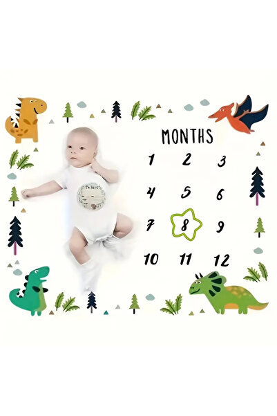 vevons قماش خلفية لالتقاط الصور الشهرية للأطفال حديثي الولادة