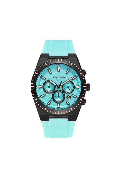 Lee Cooper LC08088.699 Men Multi Function Display Watch & Silicone Strap Blue