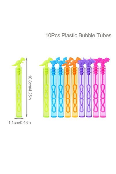 Choice 1 أنبوب فقاعات ديناصور زجاجة صابون ديناصور ديكور حفلة عيد ميلاد زفاف ع...