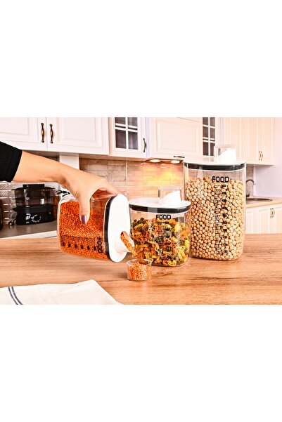Cosiness 3 lü Çok Amaçlı Erzak Kabı 2100 ml