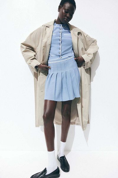 H&M Pleated skirt