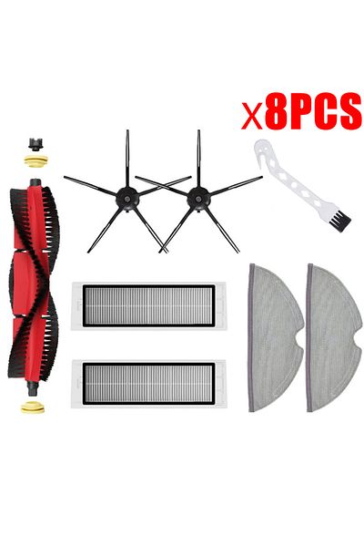 Choice SET B For Xiaomi Roborock S5 Max S6 S6 Maxv Vacuum Cleaner Replacement Kit Roller Brush HEPA Filter
