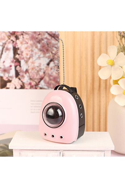 Choice حقيبة ظهر صغيرة للدمية باللون الوردي مقاس 1:6 حقيبة قطة حقيبة فضاء للح...