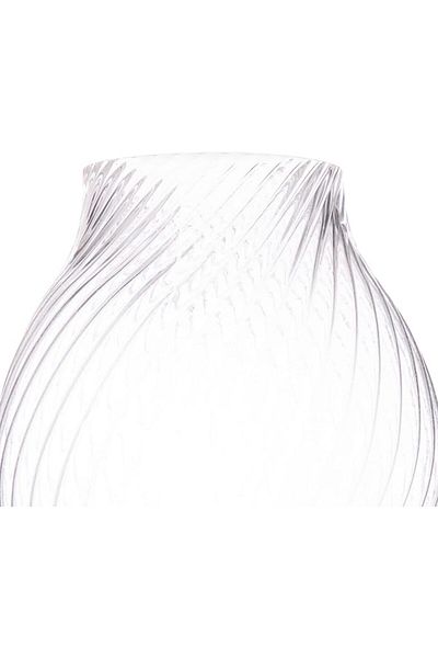 AKDC Glass Vase 20Cm X 20Cm X 25Cm Transparent