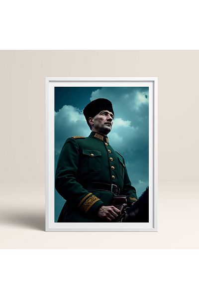 HOMEPACK Pictură cu un singur cadru din lemn Pictură poster dintr-o bucată TK/10816