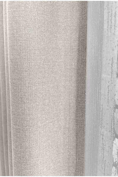güzel teks. Linen Fon Curtain Single Wing 1X3 Close Battery