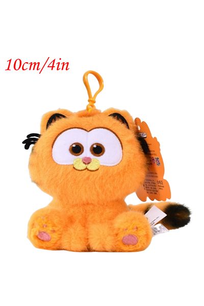 Choice Keychain sit New Garfield Stuffed Plush Doll Kawaii Plushie Keychain Toy Cartoon Anime Cat Plush Dec