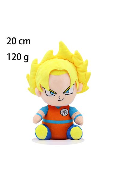 Choice 08 20cm Dragonball Japan Anime Plush Toys Super Saiyan Goku Vegeta Picollo Trunks Gohan Cartoon Figu