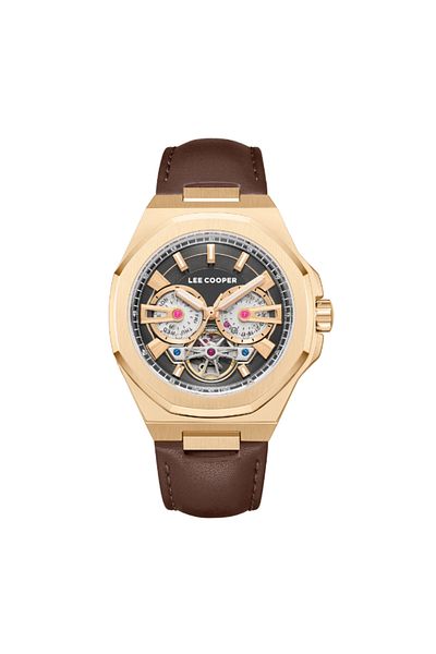 Lee Cooper Men Automatic Gray Dial Watch - LC08125.462