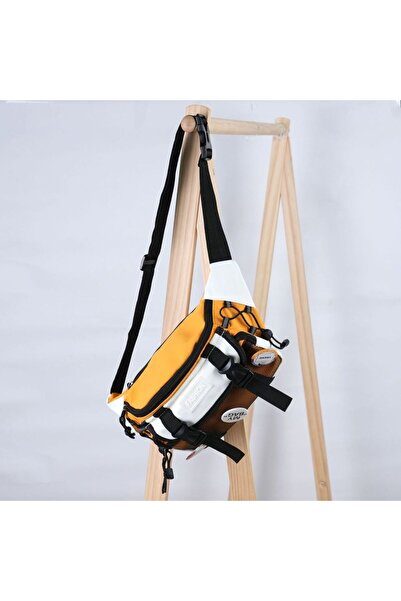 Choice no badge Yellow Japanese Style Chest Bag New Trendy Brand Casual Cross...