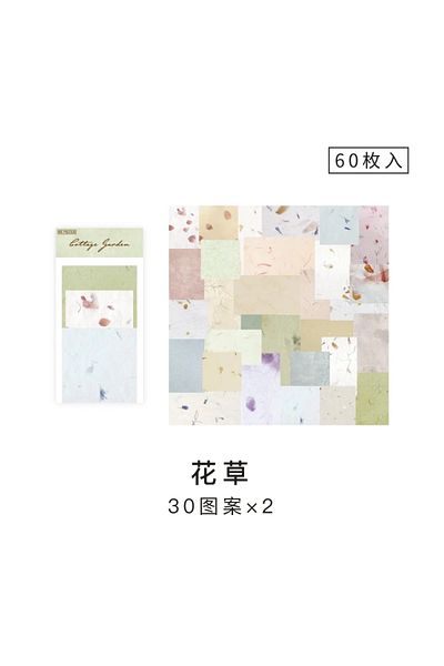 Choice B 60 Sheets Vintage Collage Scrapbooking Journal Material paper Card Making DIY Retro Source Paper .