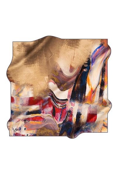Aker Eșarfă Tivil - Twill de poliester - 8534795 -921