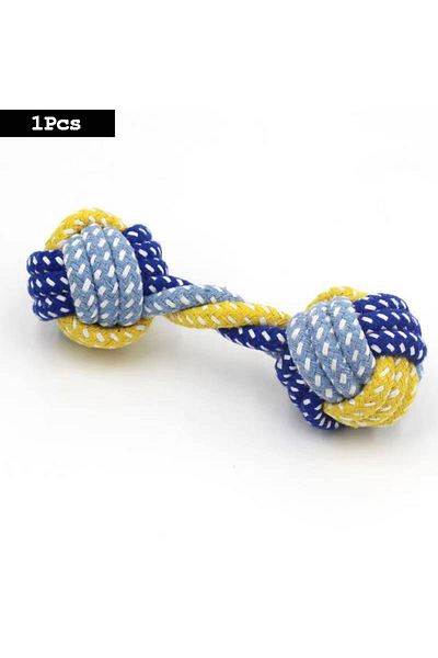 Choice D 19x8cm 1pc Dog Toy Carrot Knot Rope Ball Cotton Rope Dumbbell Puppy Cleaning Teeth Chew Toy Durabl