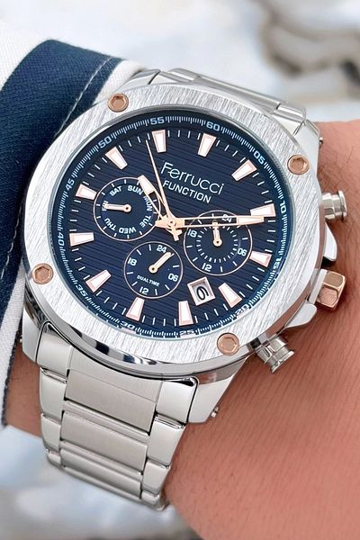 Ferrucci Function Men's Wristwatch 3 Atm Wristband Gift