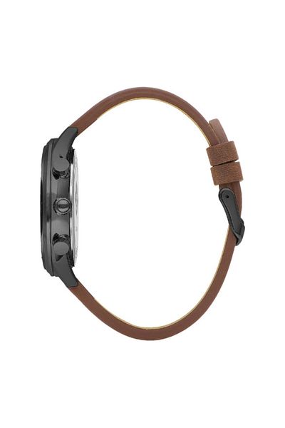 Lee Cooper LC07943.064 Men Multi Function Display Watch & Leather Strap Brown