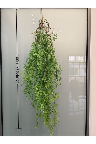 Choice Lf Baicao Artificial Hanging Green Plant Rattan Green Grass Plants Fake Vine Ivy Hanging Plant For H