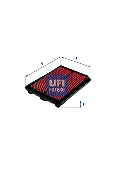 Ufi Filters Ufi Air Filter Nissan, Renault 30.724.00